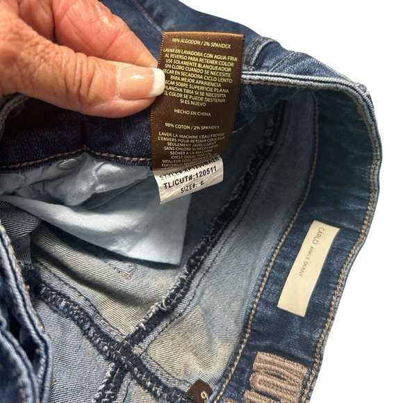 KUT From the Kloth Carlo Ankle Skinny Jeans Sz 6 - Picture 11 of 14